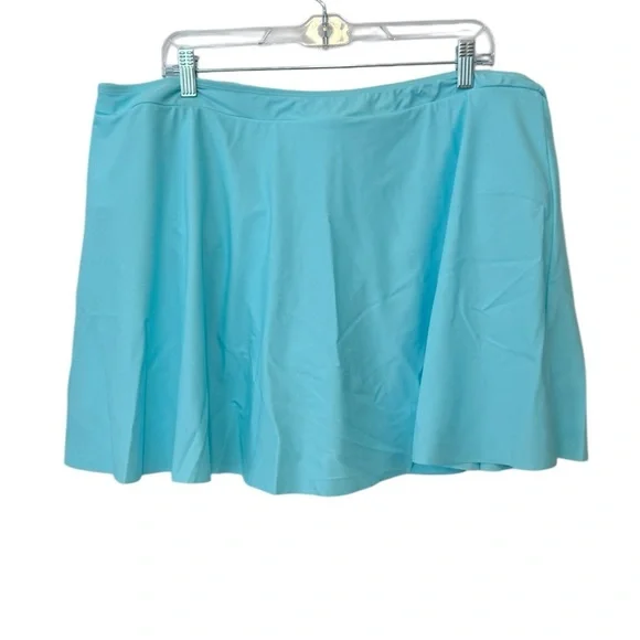 Swimsuits for All Two Piece Skirt
Swimsuit Aqua Navy White Striped 5XL - Picture 3 of 7